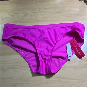 Women's Bright Pink Swim Bottom
